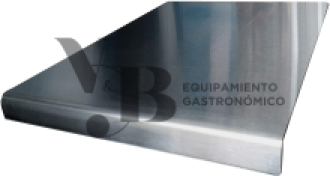 TABLA DE PICAR EN L ACERO INOXIDABLE